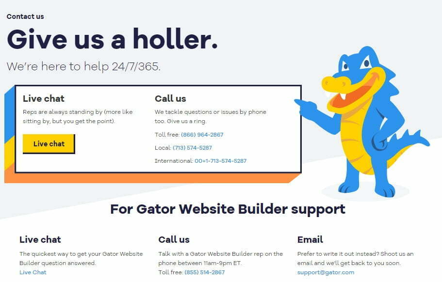HostGator Customer Support