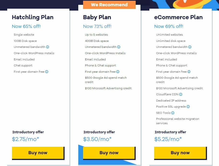HostGator Shared Hosting